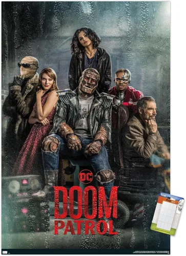 Miniatura 12 de Trends International DC Comics TV Doom Patrol - Póster de pared de hoja del grupo uno