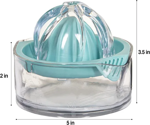 Miniatura 2 de Better Houseware Exprimidor manual de frutas y limón, naranja y lima, exprimidor de frutas, antideslizante y fácil de usar, de alta calidad, apto