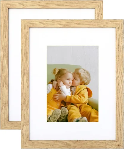 Miniatura 17 de ATOBART Juego de 3 portarretratos de 4 x 6, marco de fotos de madera negra para pared y mesa, se adapta a 3.5 x 5 pulgadas con paspartú o 4 x 6 sin