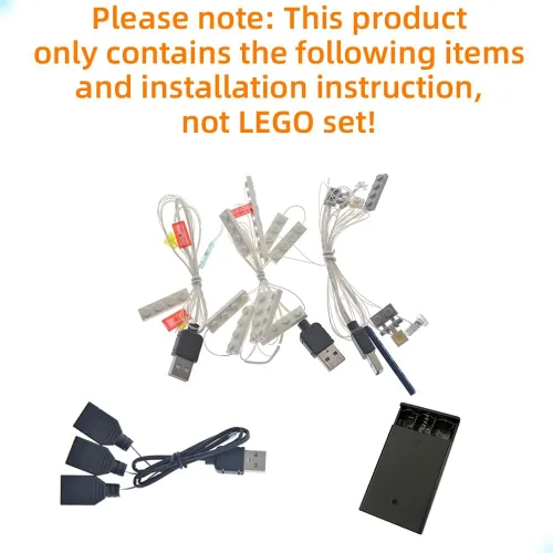 Miniatura 3 de GEAMENT Kit de luz LED compatible con Lego The Kwik-E-Mart - Juego de iluminación para los Simpsons 71016 modelo de construcción