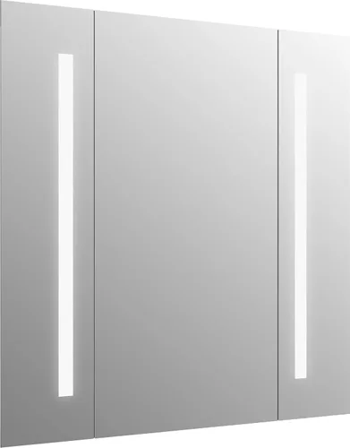 Miniatura 12 de KOHLER 99001-NA Verdera - Botiquín de baño de 15 pulgadas de ancho x 30 pulgadas de alto con espejo de aumento, gabinete de pared de baño empotrado