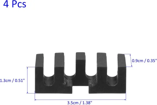Miniatura 3 de M METERXITY Badminton Stringing Racquet Load Spreader Badminton Pressure Reducer Stringing Protector Threading Machine Adapter for Repair Fixing