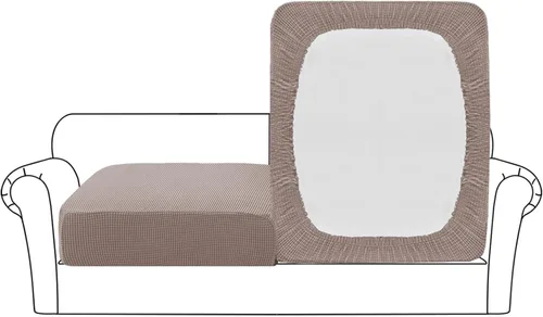 Miniatura 26 de Flamingo P Funda de cojín de asiento individual de alta elasticidad, protector de muebles para sofá, funda de sofá, funda de sofá suave y flexible
