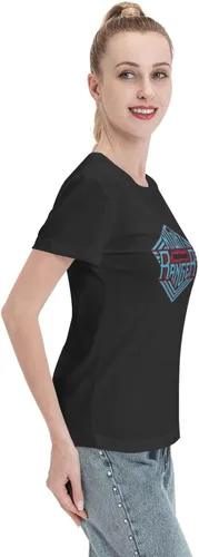 Miniatura 5 de Camisetas de mujer para jóvenes, camisetas de manga corta y cuello redondo