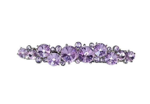 Miniatura 15 de Faship AB Premium Rhinestone Crystal Floral Pequeño Pasador De Pelo Clip