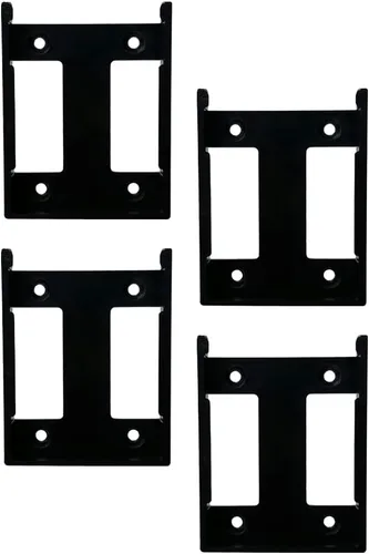 StealthMounts Soporte de batería compatible con Ryobi 40V (paquete de 4) - Negro | Soportes de batería StealthMounts | Fabricado en el Reino Unido