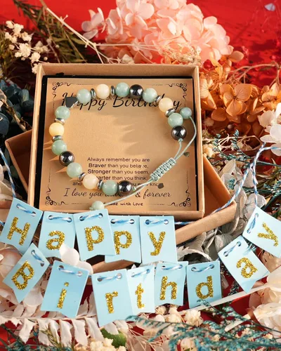 Miniatura 4 de Regalos de cumpleaños para adolescentes y mujeres, bonitas pulseras de eslabones para amiga, hermana, sobrina, hija, nieta, mamá, esposa, tía de 13