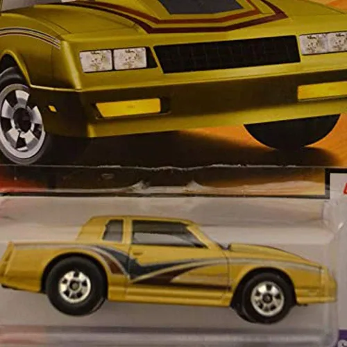 Miniatura 4 de Hot Wheels 1:64 Escala fundición exclusiva Heritage [Oro] '86 Monte Carlo SS 4/8