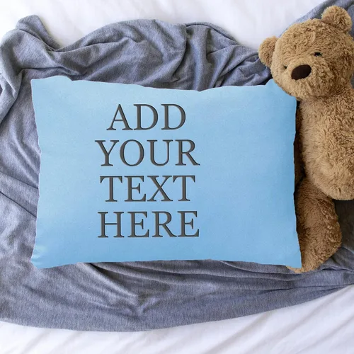 Miniatura 7 de Personalized Passion Fundas de almohada para niños pequeños de 14 x 20 pulgadas, funda de almohada de microfibra cepillada suave y acogedora