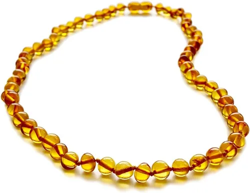 Miniatura 20 de Amber Necklace for Women - HandMade Baltic Jewelry for Adult - 18 inch - 100% Genuine