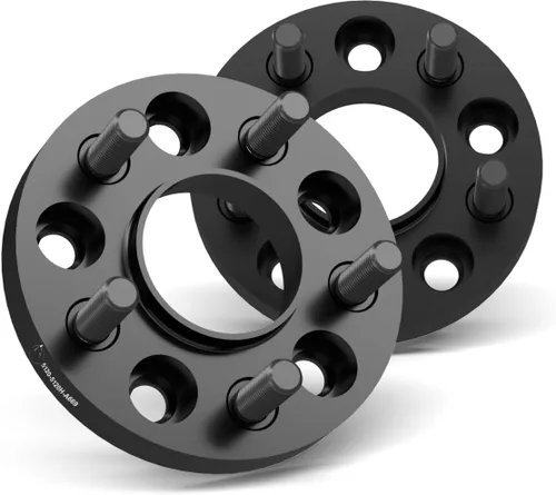 Wheel Accessories Parts 2 adaptadores de espaciadores de rueda centrados en buje 5 en 4.724 in 0.197x4.724 in 1.00" de grosor 0.551 in 1.50