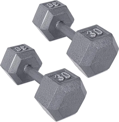 Miniatura 35 de CAP Barbell Mancuerna hexagonal de hierro fundido Múltiples opciones