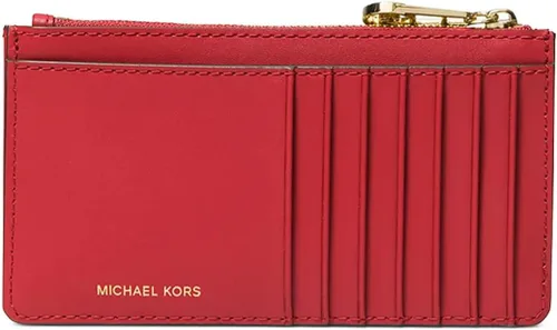 Miniatura 2 de MICHAEL Michael Kors Signature Jet Set - Estuche para tarjetas tamaño mediano delgado carmesí Carmesí M