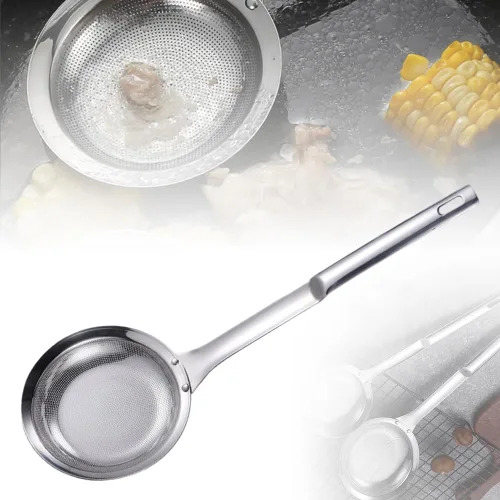 Miniatura 8 de Colador de malla fina de acero inoxidable nuevo colador de malla fina de acero inoxidable para colador de aceite de cocina, colador de malla fina