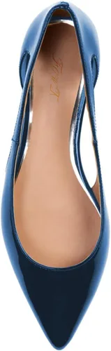 Miniatura 3 de Zapatos planos de moda de primavera con puntera puntiaguda para mujer, elegantes, entretejidos, informales, elegantes, de tacón bajo, cómodos