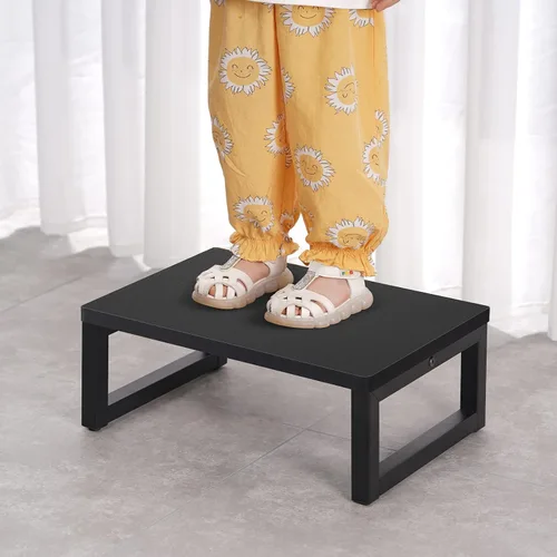 Miniatura 8 de Taburetes de Madera Snughome para Adultos y Niños, Taburete de Pie Portátil de Madera Sólido para Adultos con Capacidad de Soporte de hasta 350 lb