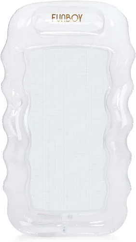 Miniatura 6 de FUNBOY Clear Inflatable Mesh Pool Lounger Mesh Water Hammock with Built-in Pillow 70" Pool Hammock Float for Adults Swimming Pool Accessories &