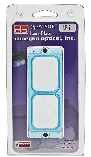 Donegan LP-7 - Placa de lente de repuesto para OptiVISOR, aumento de 2.75x, longitud focal de 6 pulgadas