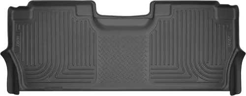 Miniatura 11 de Husky Liners Weatherbeater Alfombrillas de piso, con almacenamiento plano plegable (cobertura completa) segunda fila, 1 unidad, negro - 19361