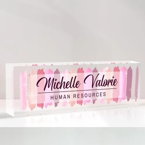 Miniatura 29 de Placa de nombre personalizada para escritorio, placa de nombre de oficina personalizada para escritorio, decoración de oficina personalizada