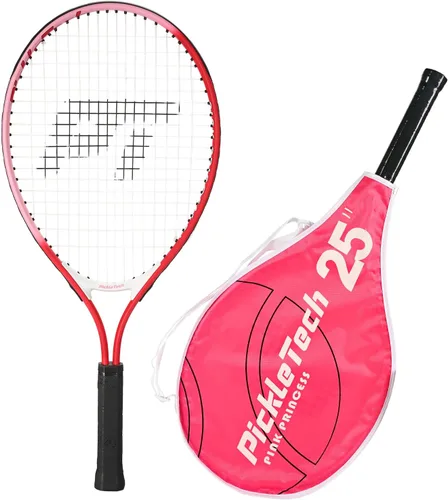 Miniatura 18 de PICKLETECH Kids Tennis Racket for Junior Toddlers Starter Kit 17-25" Tennis Racquet for Girls and Boys with Carry Bag, Lightweight for Beginners Rosa