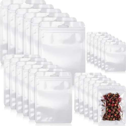 Miniatura 12 de Zonon 120 bolsas resellables para pequeñas empresas de 3 x 4 pulgadas, 4 x 6 pulgadas, 5 x 8 pulgadas, 6 x 9 pulgadas, bolsa sellable
