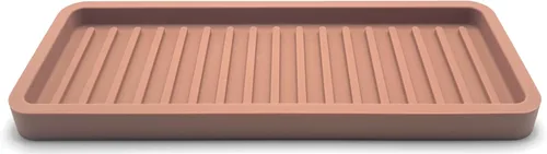 Miniatura 30 de Bandeja organizadora para fregadero de cocina de silicona, soporte de esponja y protector de encimera Plato y bandeja dispensadora de jabón