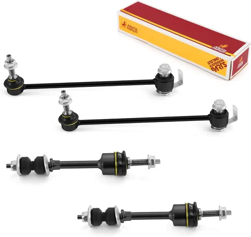 Miniatura 128 de Metrix Premium Piezas de Chasis - Kit de 4 Piezas de Enlace de Barra Estabilizadora Delantera y Trasera Compatible con Mercury Mariner 2009-2011