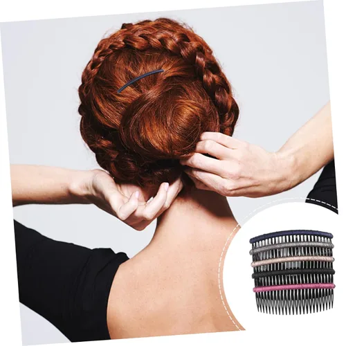 Miniatura 8 de 10 unids nupcial peine de pelo peine diapositiva horquilla para el cabello de las mujeres versión core
