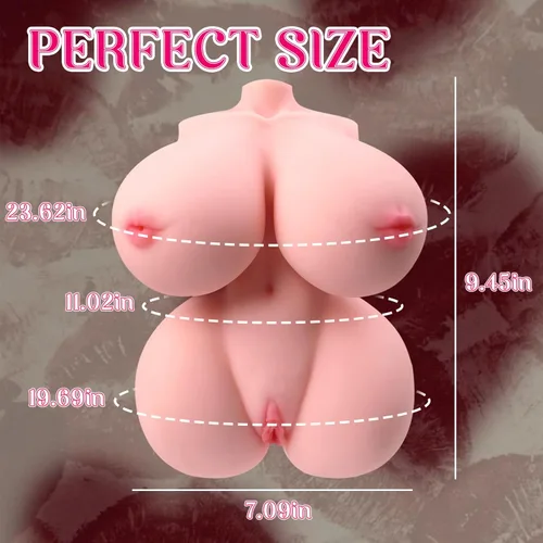 Miniatura 2 de Muñeca sexual masturbadora masculina de 6.6 libras, juguetes sexuales, muñeca de amor con pechos grandes y bocas, juguete sexual para adultos