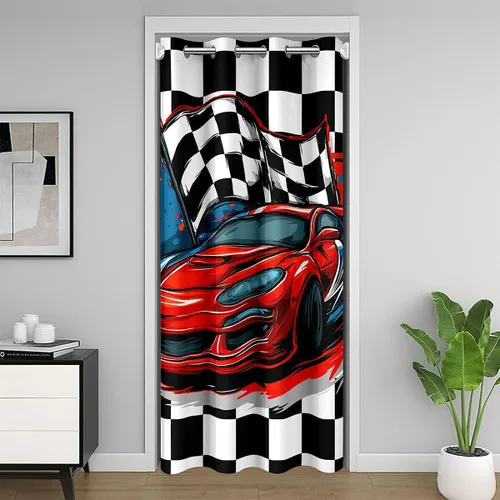 Miniatura 37 de Erosebridal Cortina de puerta de teñido anudado, cortina opaca bohemia, cortina exótica abstracta en espiral, elegante cortina hippie para puerta