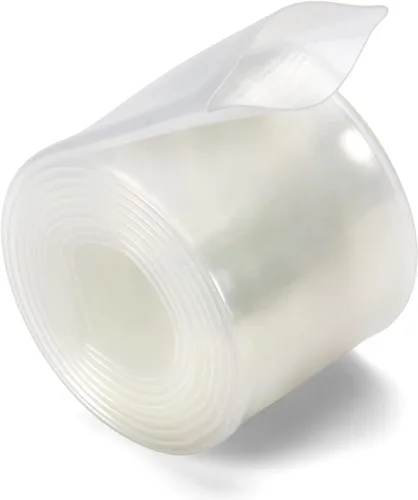 Miniatura 104 de CHANZON - Tubo termorretráctil de poliolefina de 2:1, relación 3/16" (5mm), rollo de 8 pies (2.5M de longitud total), funda transparente