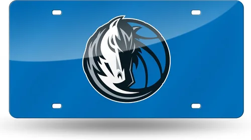 Miniatura 15 de Rico Industries Placa de matrícula metálica con incrustaciones láser de la NBA