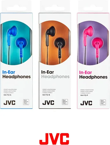 Miniatura 5 de JVC HAF12B - Auriculares para auriculares, color negro