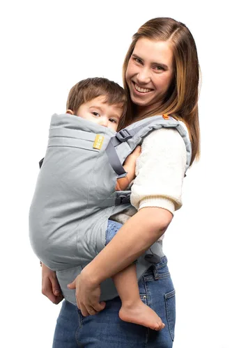 Miniatura 10 de Beco Portabebés para niños pequeños con malla 3D transpirable y asiento extra ancho, estilo mochila y transporte frontal - Mochila ligera para niños