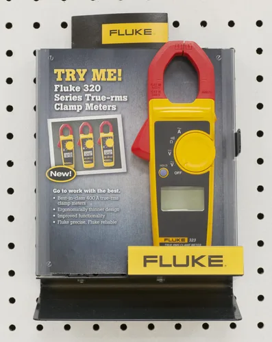 Miniatura 6 de Fluke 323 Medidor de Abrazadera para Electricistas Comerciales/Residenciales, Mide Corriente CA hasta 400 A, Mide Voltaje CA/CC hasta 600 V