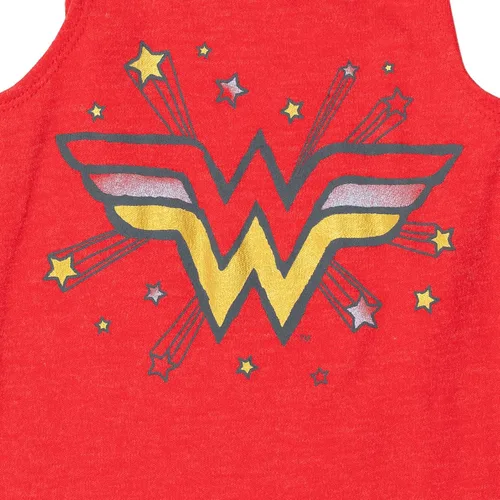 Miniatura 5 de DC Comics Justice League Wonder Woman - Juego de pelele y diadema sin mangas