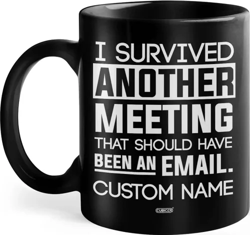 Miniatura 8 de CUBICER Taza de café de cerámica negra personalizada, tazas religiosas, con nombre personalizado, tazas grandes con refranes para mujeres, hombres
