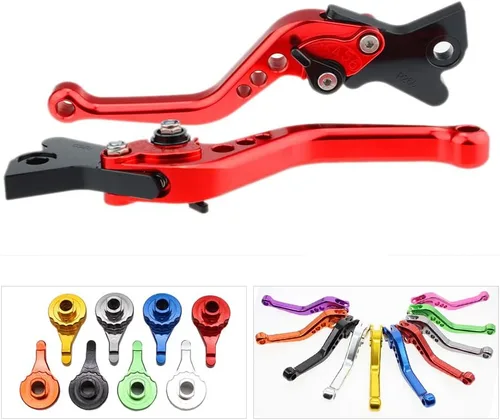 Miniatura 2 de FXCNC Palancas de embrague de freno ajustables para motocicleta compatibles con Meteor 350 2022-2024