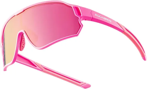 Miniatura 15 de ROCKBROS Lentes de sol polarizados para niños, gafas de sol deportivas para ciclismo, protección UV400 para jóvenes, niños y niñas de 8 a 14 años