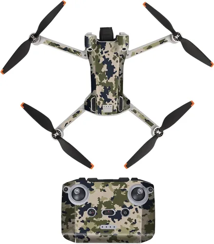 Miniatura 11 de YANHAO [Piezas de dron] para DJI Mini 3 Pro Drone Body y RC-N1 Control remoto Calcomanías de PVC Adhesivos de PVC a prueba de arañazos Juego de Rc 01