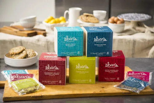 Miniatura 4 de Eban's Galletas frescas horneadas sin gluten – 24 galletas grandes (2 cajas de 12) – suaves y masticables, envueltas individualmente, gourmet, sin