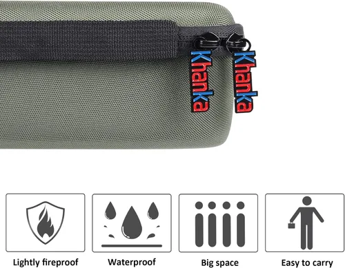 Miniatura 7 de Khanka Caja de almacenamiento para telescopio monocular duro, estuche de transporte de repuesto para Gosky 12x55, Titan 12X50/Pankoo 40x60, 16x52