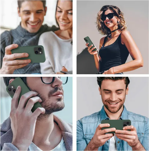 Miniatura 2 de Cordking Funda diseñada para iPhone 13, diseñada para iPhone 14, funda ultradelgada de silicona, funda protectora a prueba de golpes