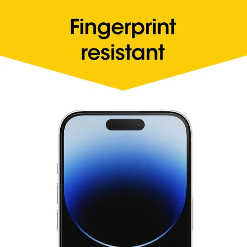 Miniatura 6 de OtterBox AMPLIFY - Protector de pantalla antimicrobiano de vidrio para iPhone 14 Pro Max (solamente), respuesta táctil impecable, resistente a
