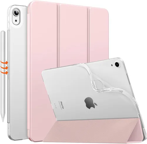 Miniatura 34 de MoKo para iPad Air de 11 pulgadas, funda para iPad Air de 7ª/6ª generación M3/M2 2025/2024, iPad Air de 5ª/4ª generación de 10.9" 2022/2020, Rojo