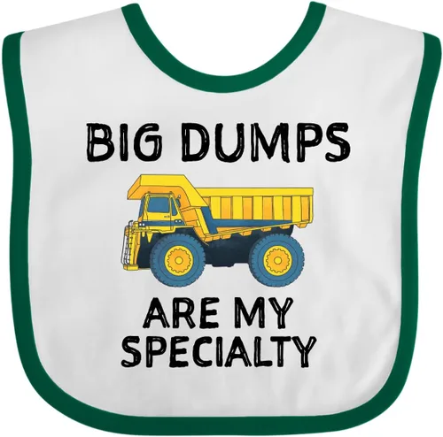 Miniatura 4 de inktastic Big Dumps Are My Specialty - Divertido y lindo babero para bebé