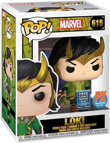 Miniatura 2 de Funko Pop! Marvel Loki Figura de vinilo exclusiva #615 [Mjolnir]