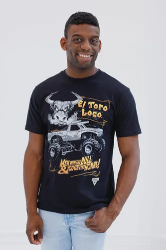 Miniatura 4 de Monster Jam Grave Digger Megalodon El Toro Loco - Camiseta para adulto