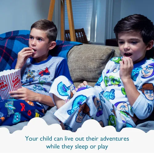 Miniatura 2 de Disney Boys' Big 2-Piece Loose-fit Pixar Pajama Set